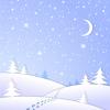 Fond hiver neige qui tombe 1284 3690